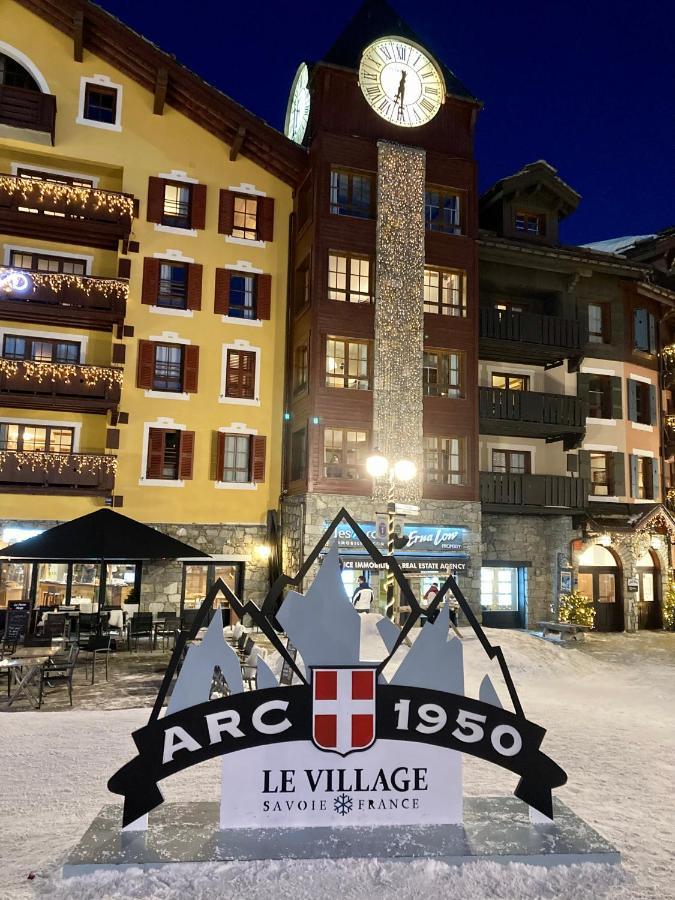 Appartement Arc 1950 M, Ski Au Pied, Piscine Exterieure Chauffee, Remontees Mecaniques A 100M, Sauna Et Salle De Sports Les Arcs  Exterior foto